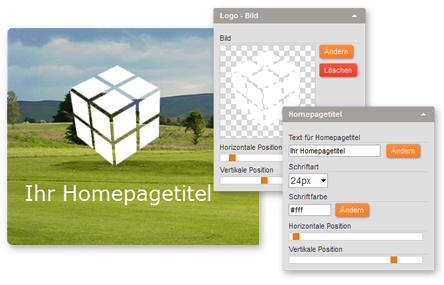 Ihr eigenes Logo für die homepage